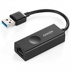 [해외] 앤커 인터넷 네트워크 어뎁터 Anker USB 3.0 to RJ45 Gigabit Ethernet Adapter Supporting 10/100/1000 bit Ethernet