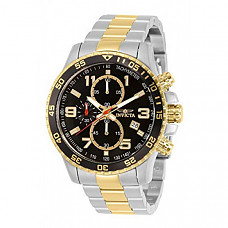 [해외] 인빅타 남성 시계 Invicta Men's 14876 Specialty Chronograph 18k Gold Ion-Plated and Stainless Steel Watch