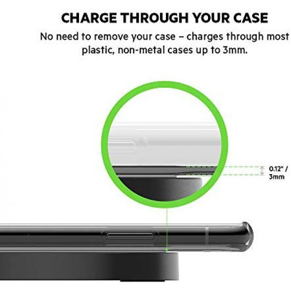 [해외] 벨킨 무선 충전기 Belkin Wireless Charger 5W - Boost Up Wireless Charging Pad, Standard Speed Wireless Charger for iPhone, Samsung, Google, LG, Sony, more