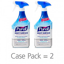 [해외] 퓨렐 다용도 세정 스프레이 828ml 2팩 PURELL Multi Surface Disinfectant Spray – Fragrance Free, VOTED 2018 PRODUCT OF THE YEAR - 28 oz. Spray Bottle (Pack of 2) - 2846-02-EC - 2846-02-ECCAL