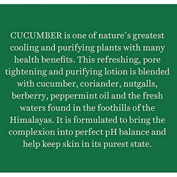 [해외] 바이오티크 토너 크림 Biotique Bio Cucumber Pore Tightening Toner with Himalayan Waters for Normal to Oily skin -120 ML/ 4.06Fl.Oz.