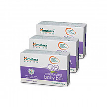 [해외] 히말라야 베이비 비누 Himalaya Moisturizing Baby Bar with Olive Oil and Almond Oil (3 Pack)