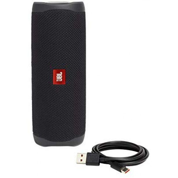 [해외] JBL FLIP 5 방수 휴대용 블루투스 스피커 Waterproof Portable Bluetooth Speaker - Black [New Model]