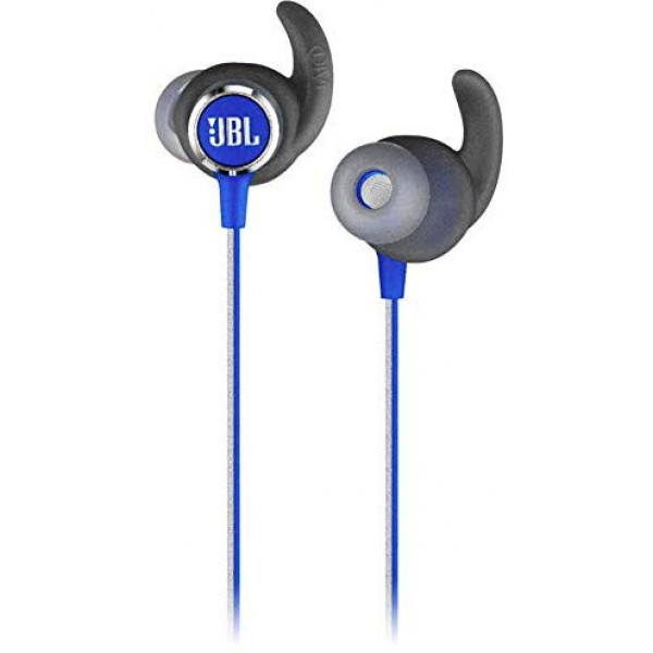 [해외] JBL Reflect Mini 2.0, 무선 스포츠 이어폰 in-Ear Wireless Sport Headphone with 3-Button mic/Remote - Blue