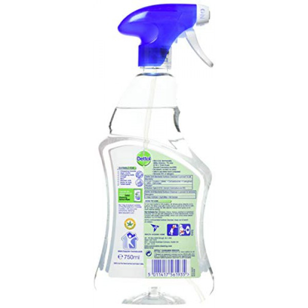 [해외] Dettol 데톨 항균 표면 세정제 스프레이(750 ml, Pack of 6) Anti-Bacterial Surface Cleanser,
