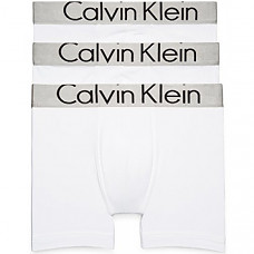 [해외] 캘빈 클라인 남성용 속옷 Calvin Klein Underwear Men's Steel Micro Boxer Briefs - White/White/White