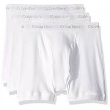 [해외] 캘빈 클라인 남성용 속옷(3pack) Calvin Klein Underwear Men's Cotton Classics 3 Pack Boxer Briefs - White