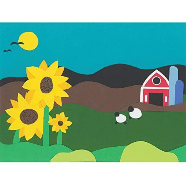 [해외] Pacon 공작종이 Tru-Ray Heavyweight Construction Paper, Lively Lemon, 9