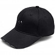 [해외] 바바마 야구 모자, 크기조절 가능 BABAMA Unisex Baseball Caps Men Comfortable Sports Hat Adjustable Breathable Sun Hats Peaked Cap Black