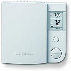 [해외] 하니웰 온도조절기 Honeywell RLV4305A1000 / E1 Rlv4305A1000 / E 5-2 일 프로그램 가능 온도 조절기, 240 V, 1 Deg F, 백색