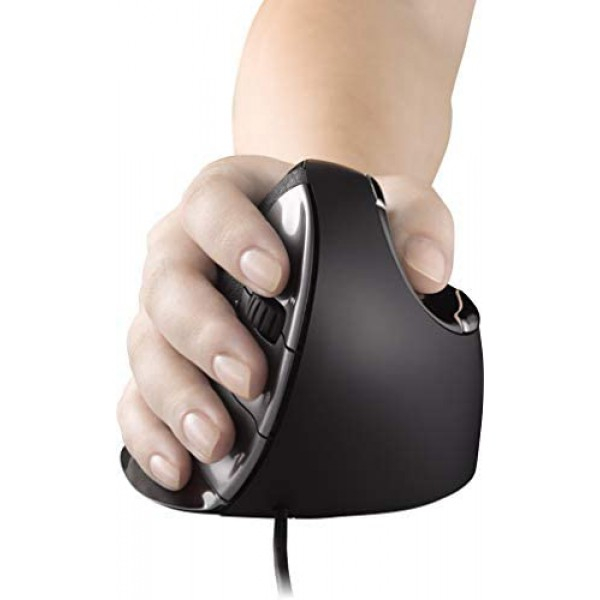 [해외] 이볼루엔트(Evoluent) 버티컬 인체공학적 마우스 VMDS Vertical Mouse D Small Right Hand Ergonomic Mouse with Wired USB Connection