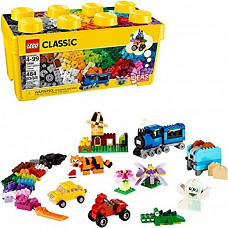 [해외] LEGO 레고 클래식 10696 벽돌상자 건물쌓기(484조각/독일배송) LEGO Classic Medium Creative Brick Box 10696 Building Toys for Creative Play; Kids Creative Kit (484 Pieces)