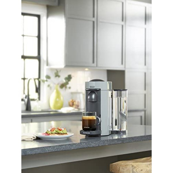 [해외] 드롱기 네스프레소 버츄오 플러스 캡슐 커피머신 Nespresso by De'Longhi VertuoPlus Espresso Machine((ENV150-사용전압 120V)