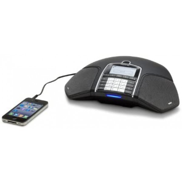 [해외] Konftel 무선 회의용 스피커폰(녹음기능포함-SD메모리카드 별도)300wx Wireless Conference Phone, Black