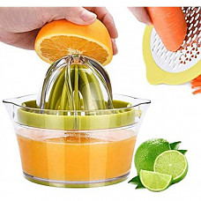 [해외] Drizom 귤/과일/오렌지 과즙(쥬스) 제조기 Citrus Lemon Orange Juicer Manual Hand Squeezer with Built-in Measuring Cup and Grater, 12OZ