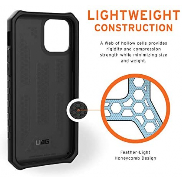 [해외] 유에이지 아이폰 12/아이폰 12프로(6.1인치) 프리미엄 모나크 핸드폰 보호 케이스 Urban Armor Gear UAG iPhone 12/12 Pro 5G- (6.1 inch) Rugged Lightweight Slim Shockproof Premium Monarch Protective Cover