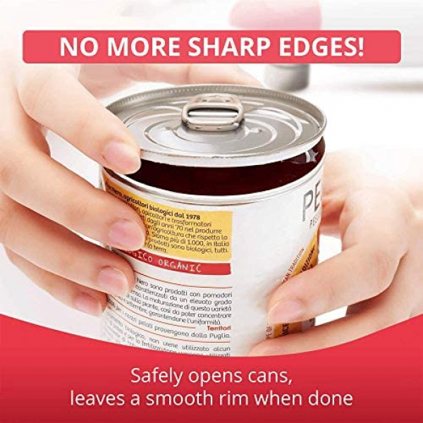 [해외] Kitchen Mama 자동 깡통 따개, 캔 오프너(AA건전지 사용) Electric Can Opener: Open Your Cans with A Simple Push of Button - No Sharp Edge, Food-Safe and Battery Operated Handheld Can Opener